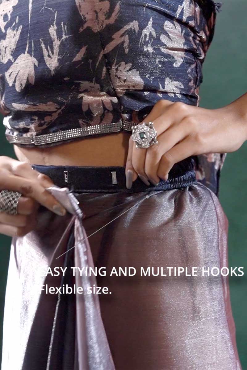 2-Tone Satin Silk Readymade Saree-ZB134316_4_SareeButa.com