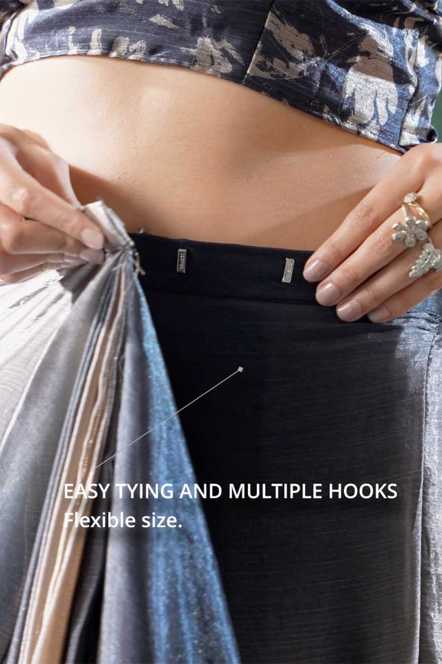 2-Tone Satin Silk Readymade Saree-ZB134319_4_SareeButa.com