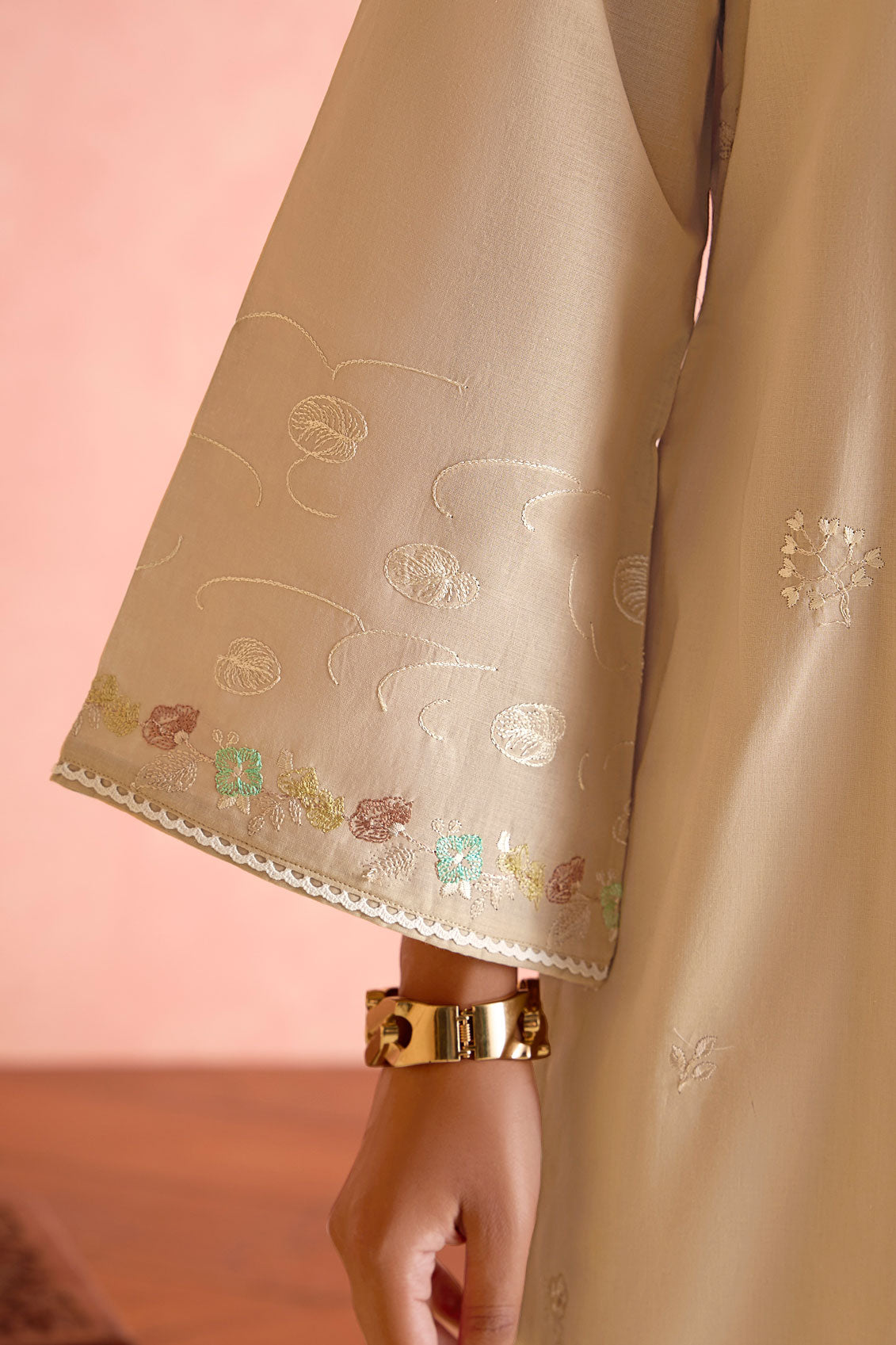 Beige Embroidered Cotton Suit-SS286_3_SareeButa.com