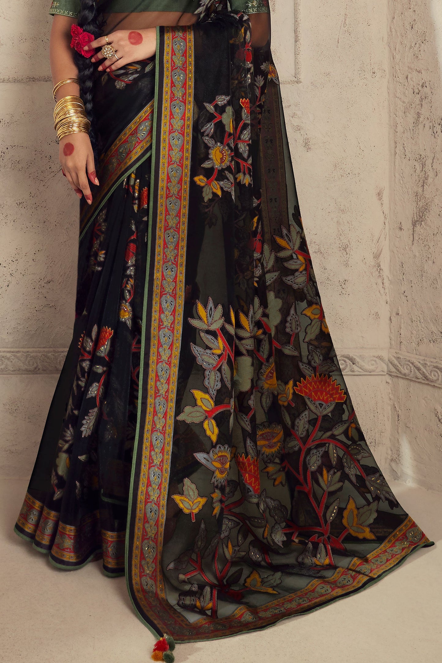 black-brasso-organza-saree-zb130956_4_SareeButa.com