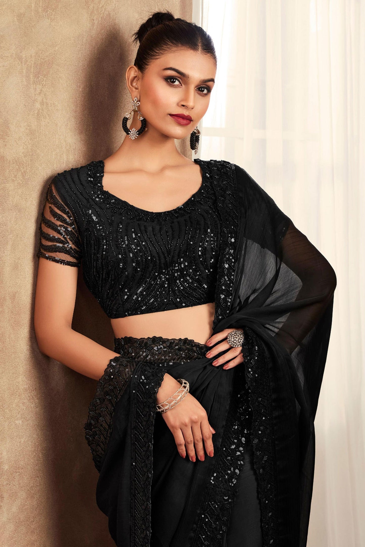 black-chiffon-silk-saree-zb130783_2_SareeButa.com