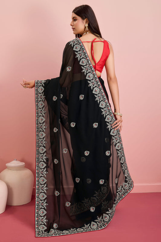 black-embroidered-georgette-saree-zb131410_2_SareeButa.com