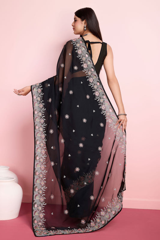 black-embroidered-organza-saree-zb131404_2_SareeButa.com