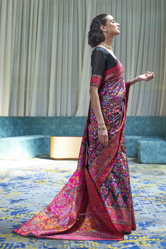 black-kashmiri-jamewar-silk-saree-zb140064_2_SareeButa.com