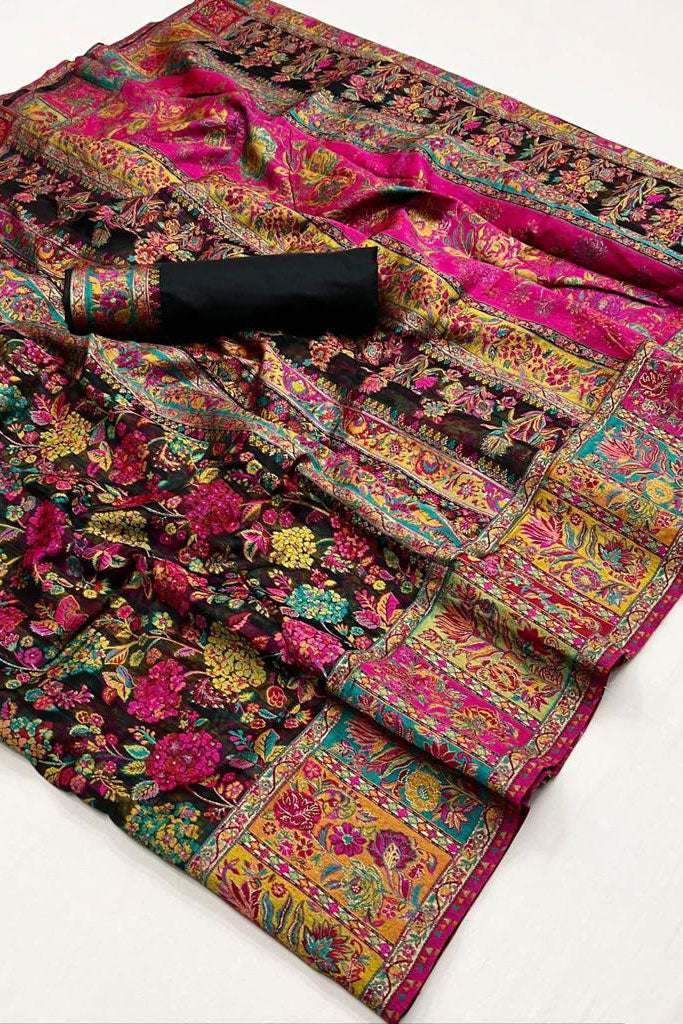 black-woven-jamewar-kashmiri-silk-saree-zb130891_4_SareeButa.com