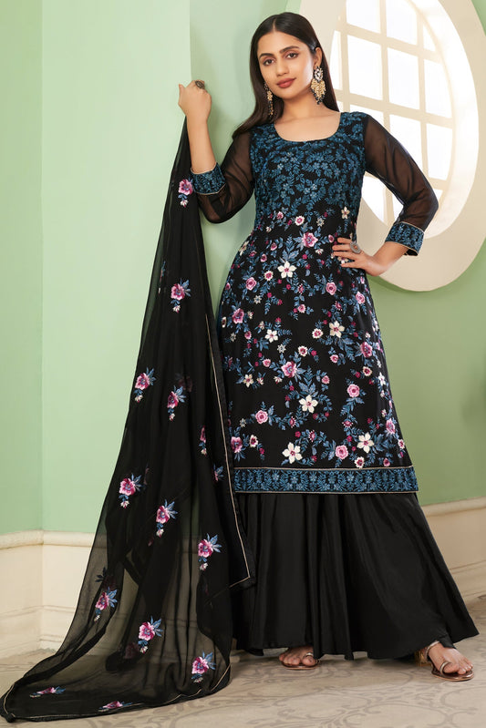 black-embroidered-georgette-suit-ss054_2_SareeButa.com