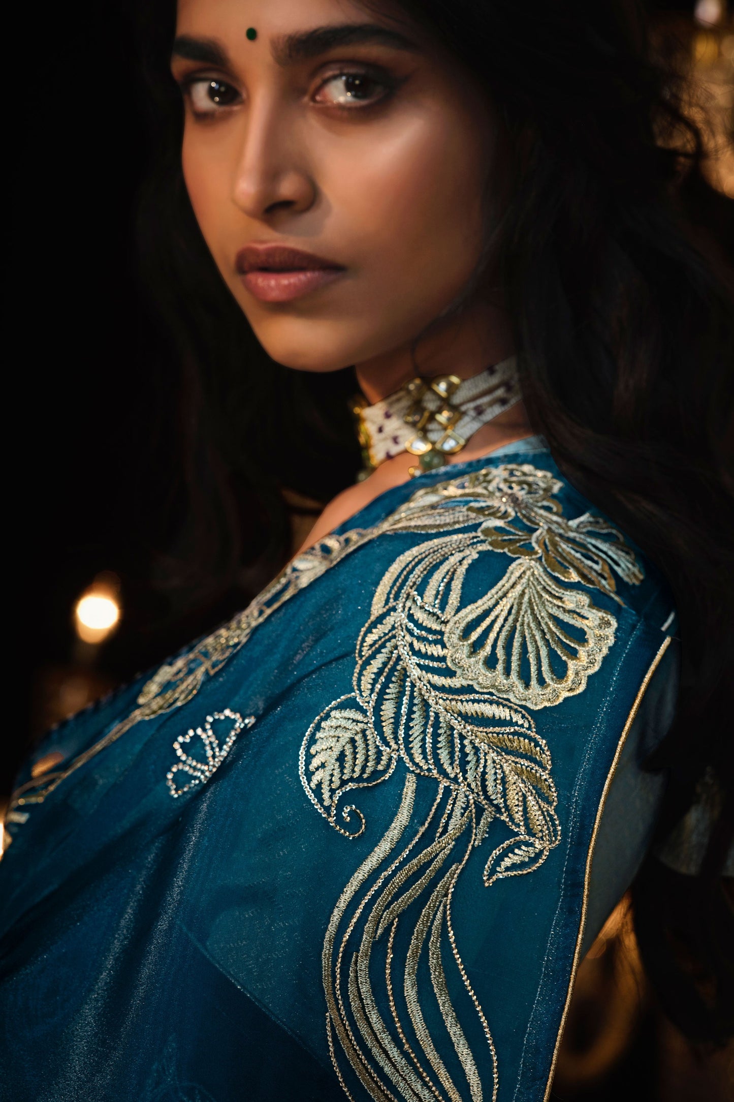 blue-embroidered-organza-silk-saree-zb130861_3_SareeButa.com