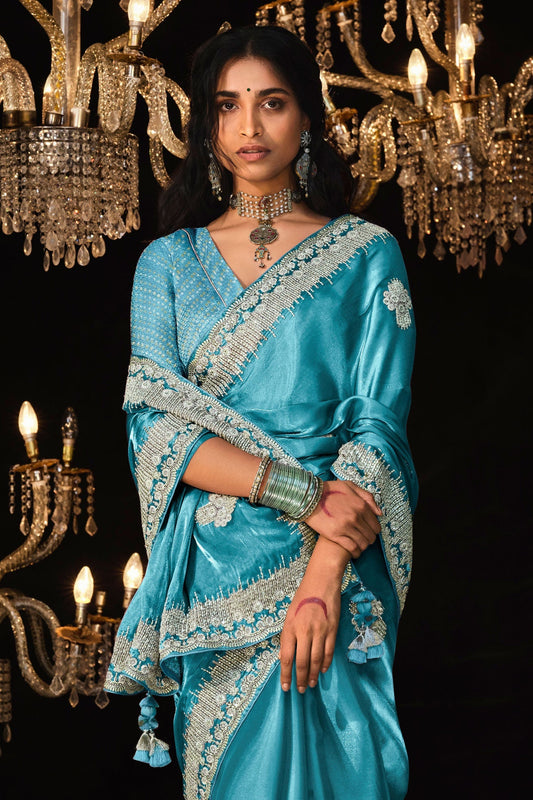blue-embroidered-organza-silk-saree-zb131841_2_SareeButa.com
