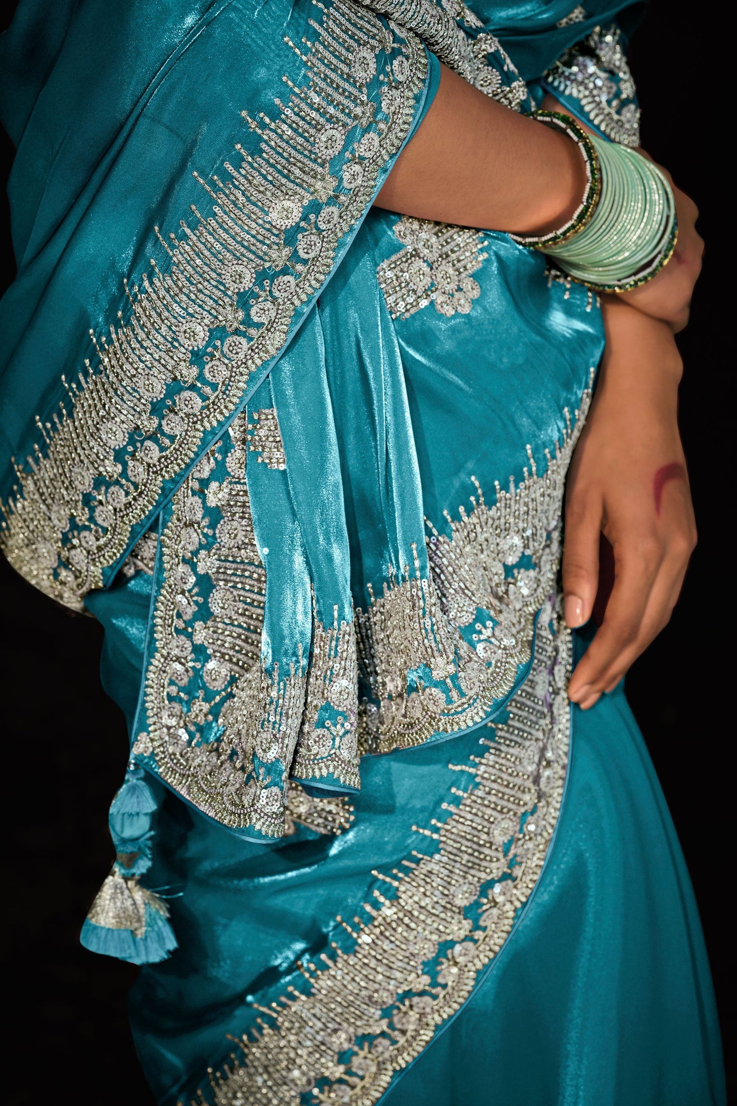 blue-embroidered-organza-silk-saree-zb131841_3_SareeButa.com