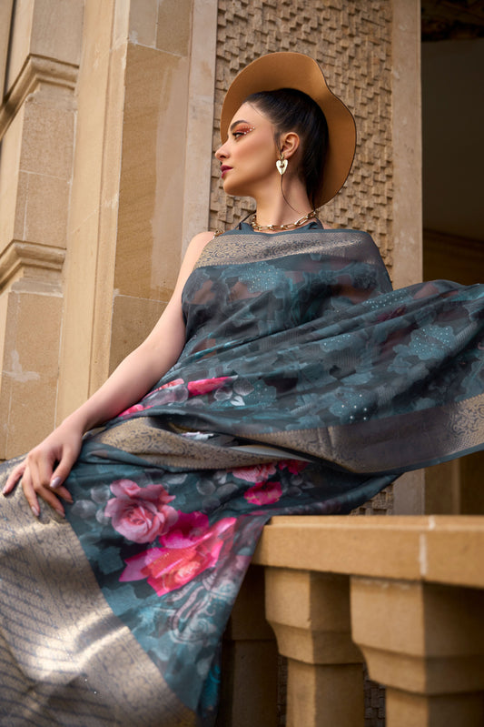 blue-sequined-brasso-saree-zb140550_2_SareeButa.com