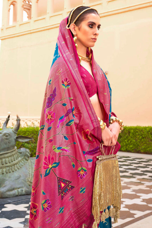 blue-woven-paithani-silk-saree-zb131182_2_SareeButa.com