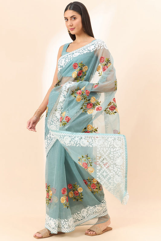 blue-embroidered-organza-saree-zb131090_2_SareeButa.com