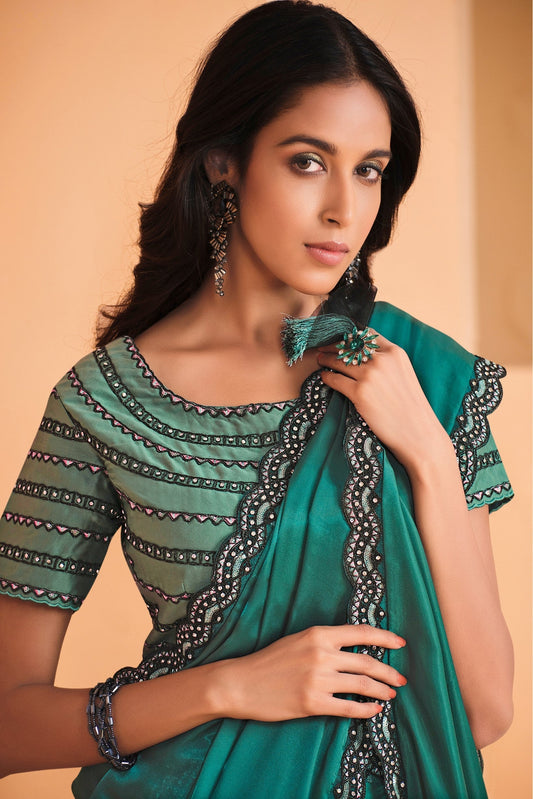 blue-green-satin-crepe-saree-zb130554_2_SareeButa.com