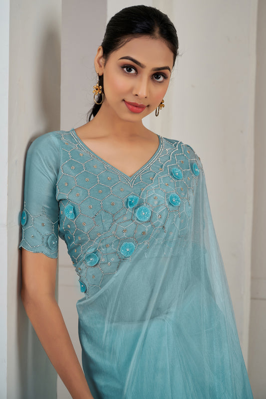 blue-stone-work-organza-saree-zb133474_2_Sareebuta.com
