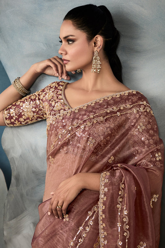 Blush Pink Embroidered Tissue Saree-ZB134341_2_SareeButa.com