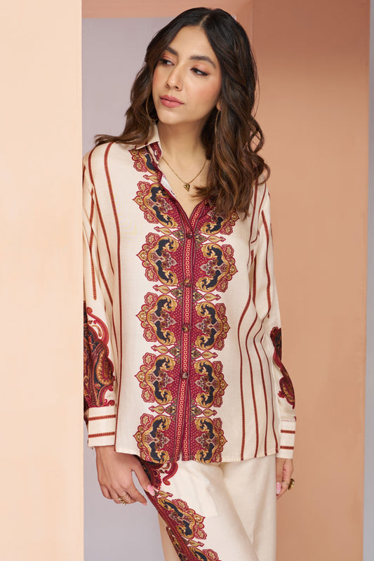 Cream Muslin Silk Cord Set-SS232_2_SareeButa.com