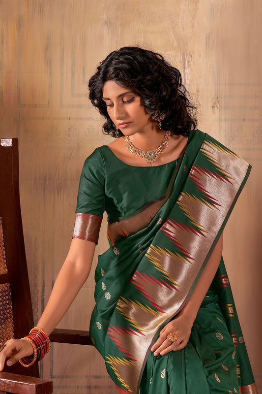 green-banarasi-silk-saree-zb130796_2_SareeButa.com