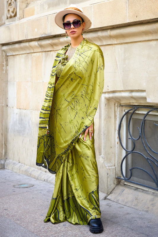 green-digital-print-satin-saree-zb131802_2_SareeButa.com