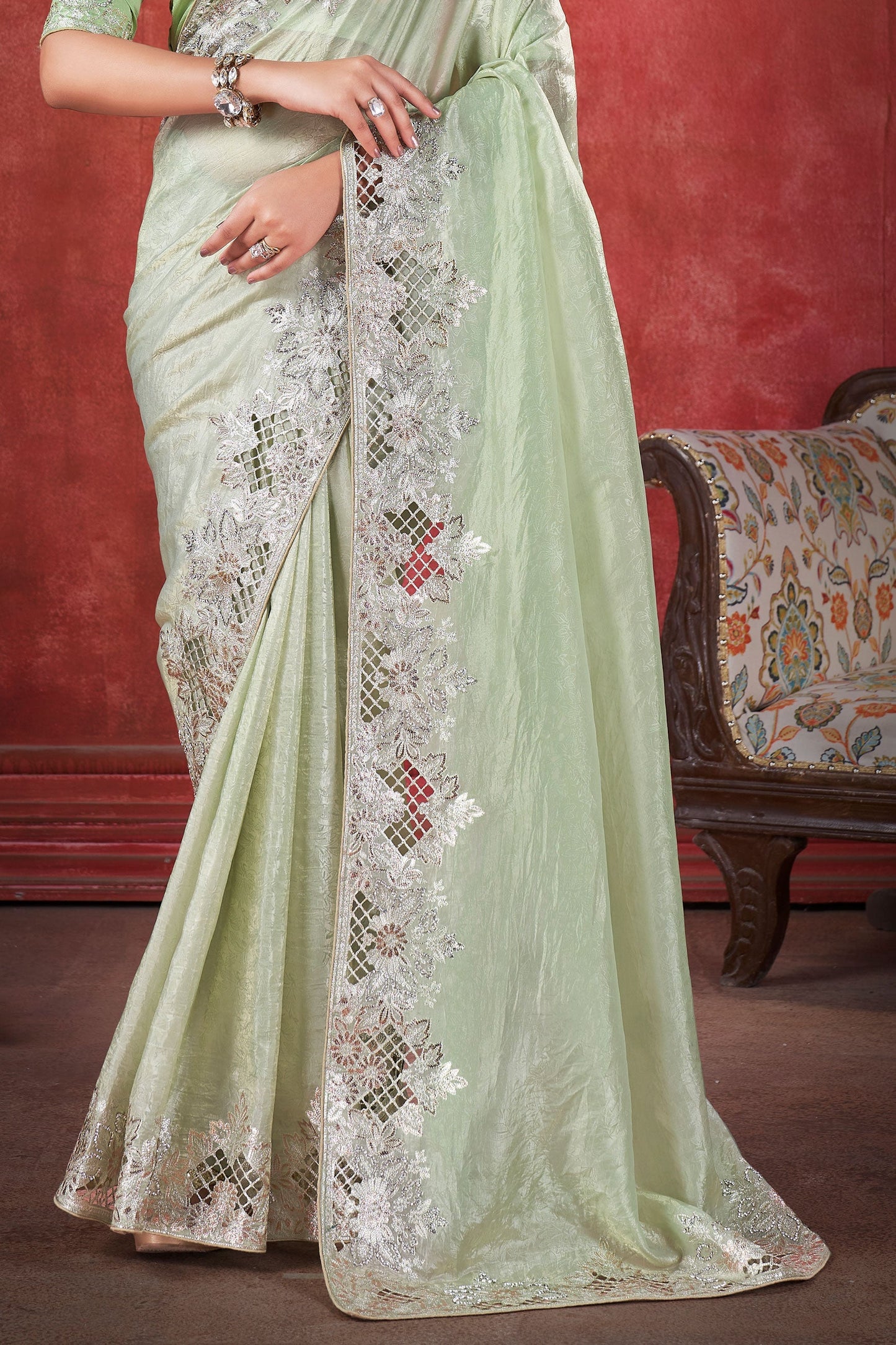 green-embroidered-cut-work-silk-saree-zb131236_3_SareeButa.com