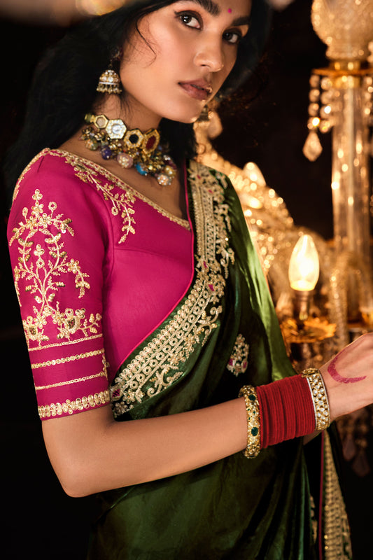 green-embroidered-organza-silk-saree-zb130857_2_SareeButa.com