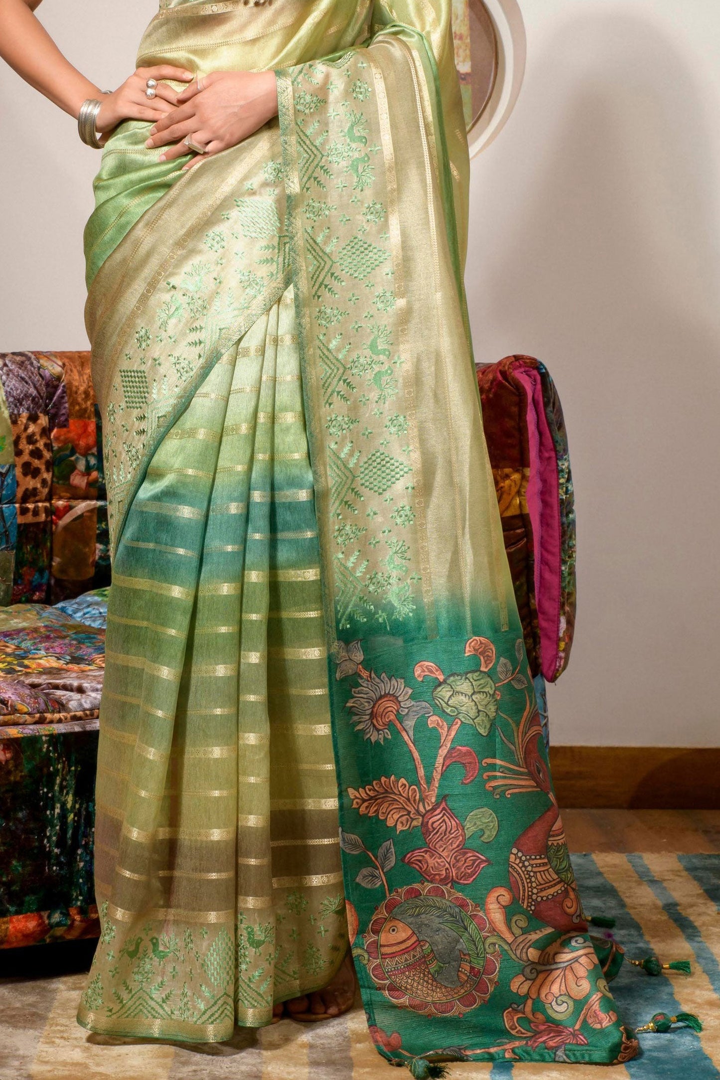green-embroidered-organza-silk-saree-zb131266_3_SareeButa.com