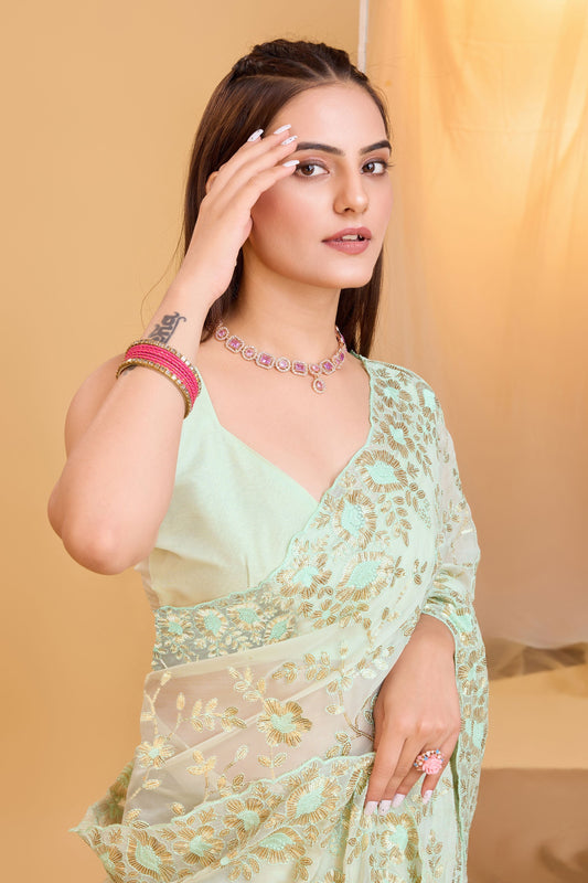 green-organza-saree-zb130562_2_SareeButa.com