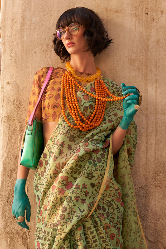 green-printed-tissue-saree-zb131169_2_SareeButa.com