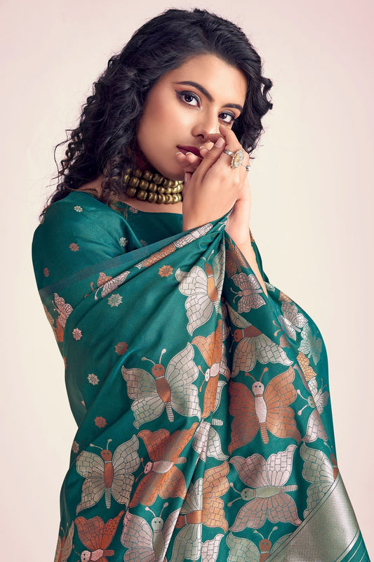 green-woven-banarasi-silk-saree-zb131261_2_SareeButa.com
