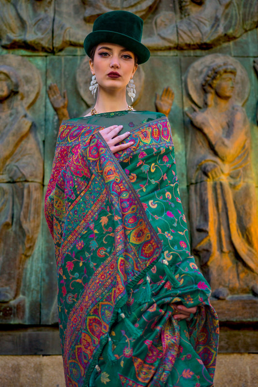 green-woven-jamewar-kashmiri-organza-saree-zb130814_2_SareeButa.com
