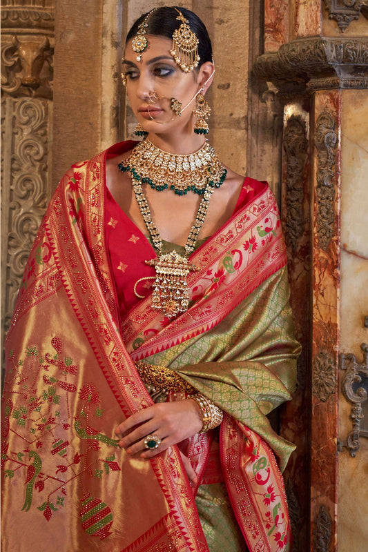 green-woven-paithani-silk-saree-zb130989_2_SareeButa.com