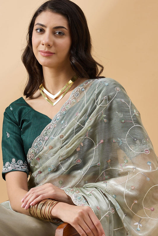 green-embroidered-organza-saree-zb131792_2_SareeButa.com