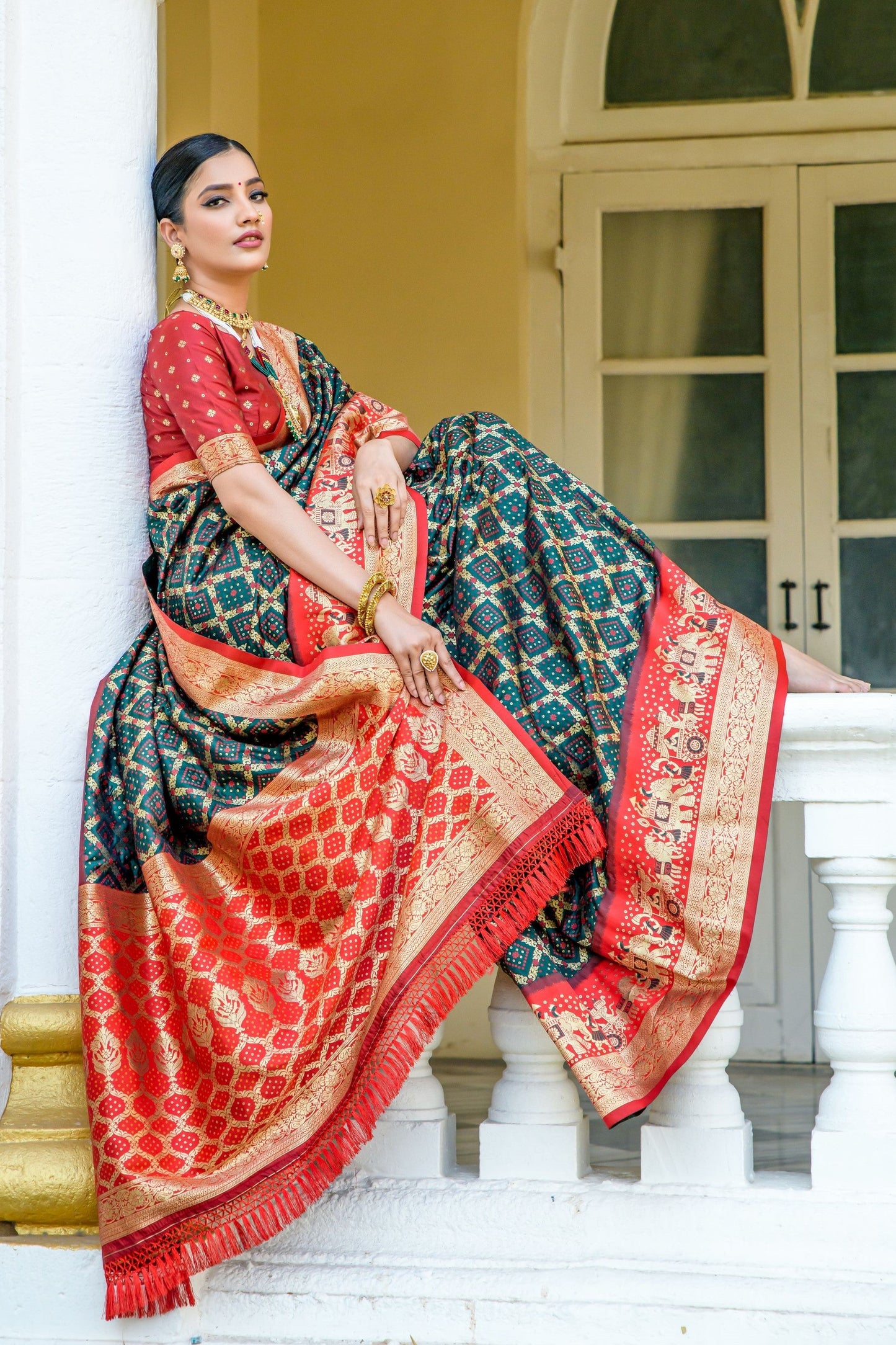 green-bandhani-silk-saree-zb130501_3_SareeButa.com