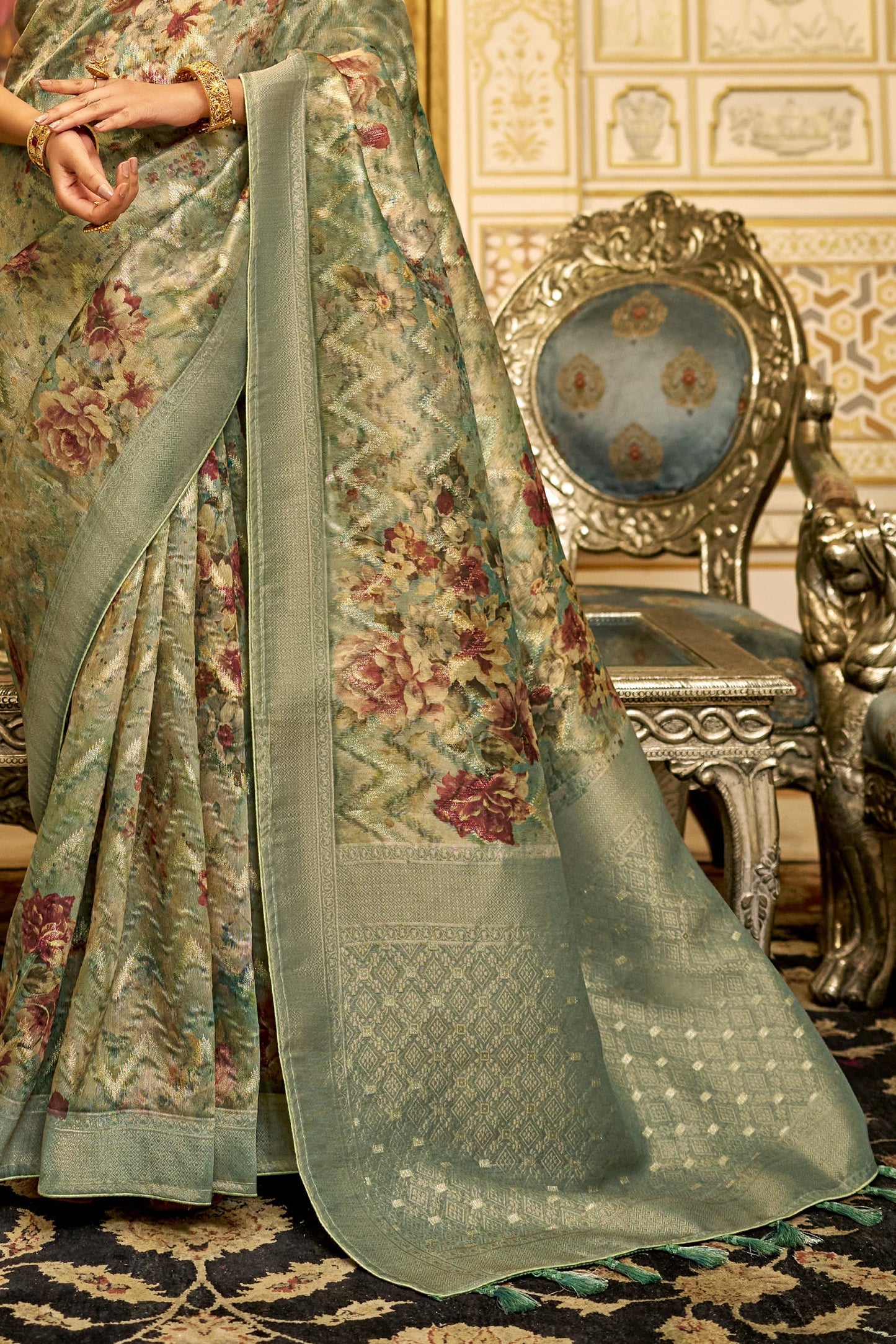 green-organza-silk-saree-zb132134_4_SareeButa.com