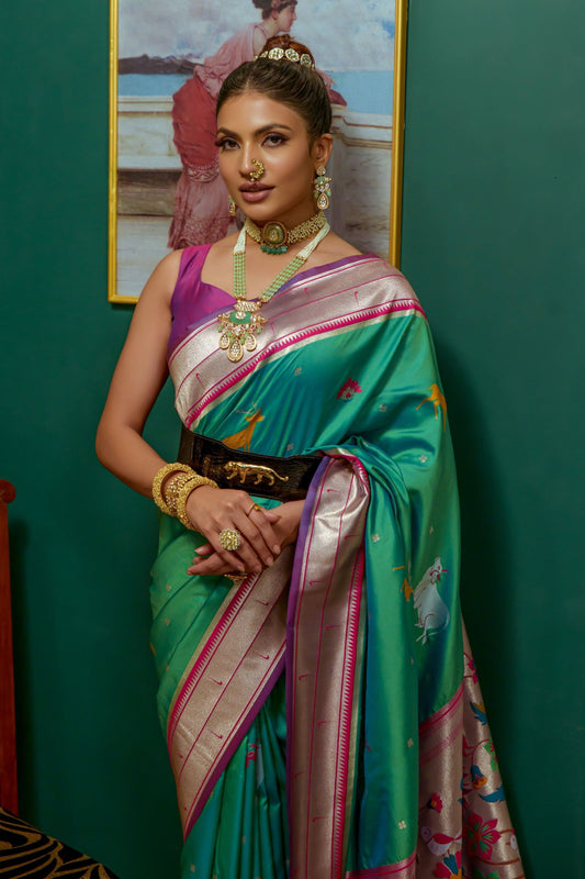 green-paithani-silk-saree-zb131586_2_SareeButa.com