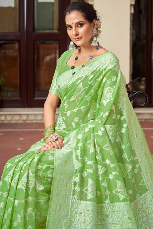green-woven-cotton-saree-zb132442_2_SareeButa.com