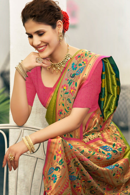 green-silk-paithani-saree-zb132386_2_SareeButa.com