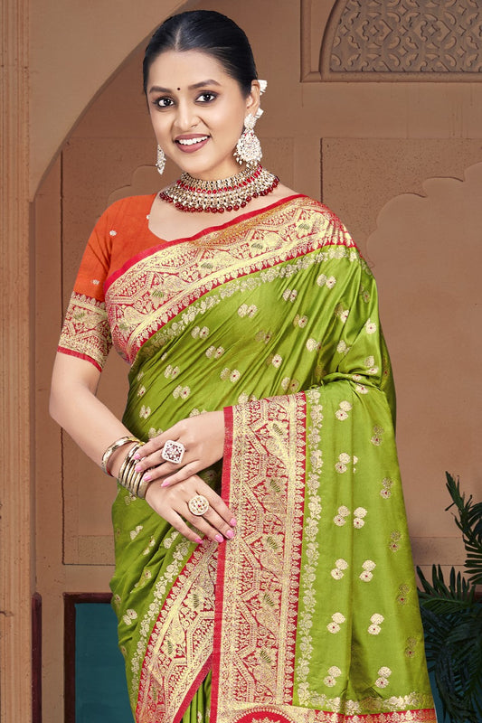 Green Silk Saree-ZB132973_2_SareeButa.com