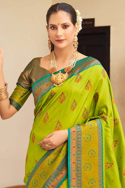 green-woven-silk-saree-zb132372_2_SareeButa.com
