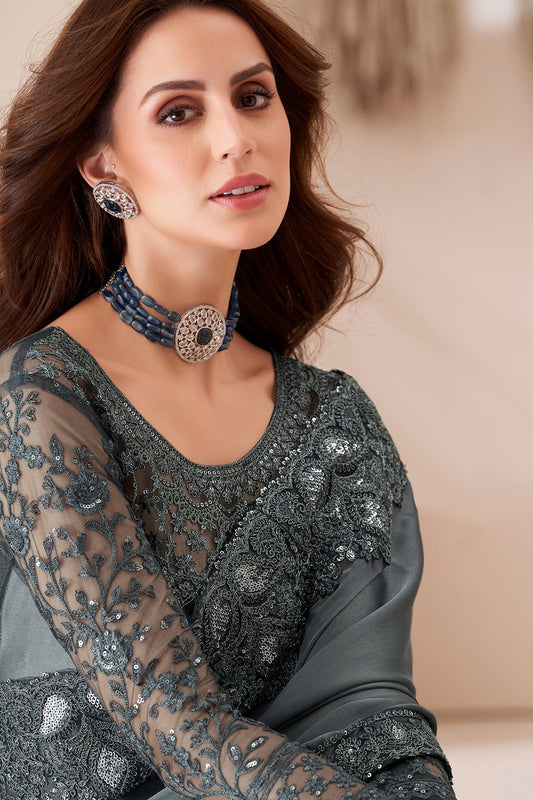 grey-embroidered-georgette-saree-zb132153_2_SareeButa.com