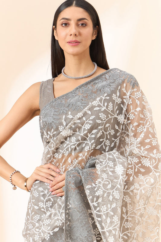 grey-embroidered-organza-saree-zb131083_2_SareeButa.com