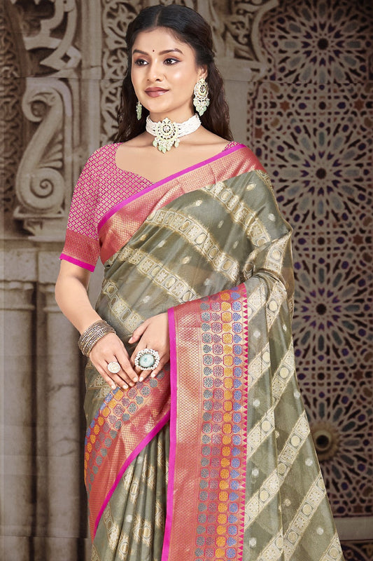 Grey Silk Saree-ZB132967_2_SareeButa.com