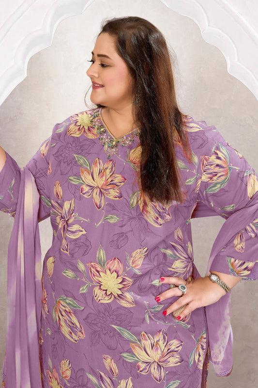 Lavender Readymade Rayon Suit-SAR11773_2_SareeButa.com