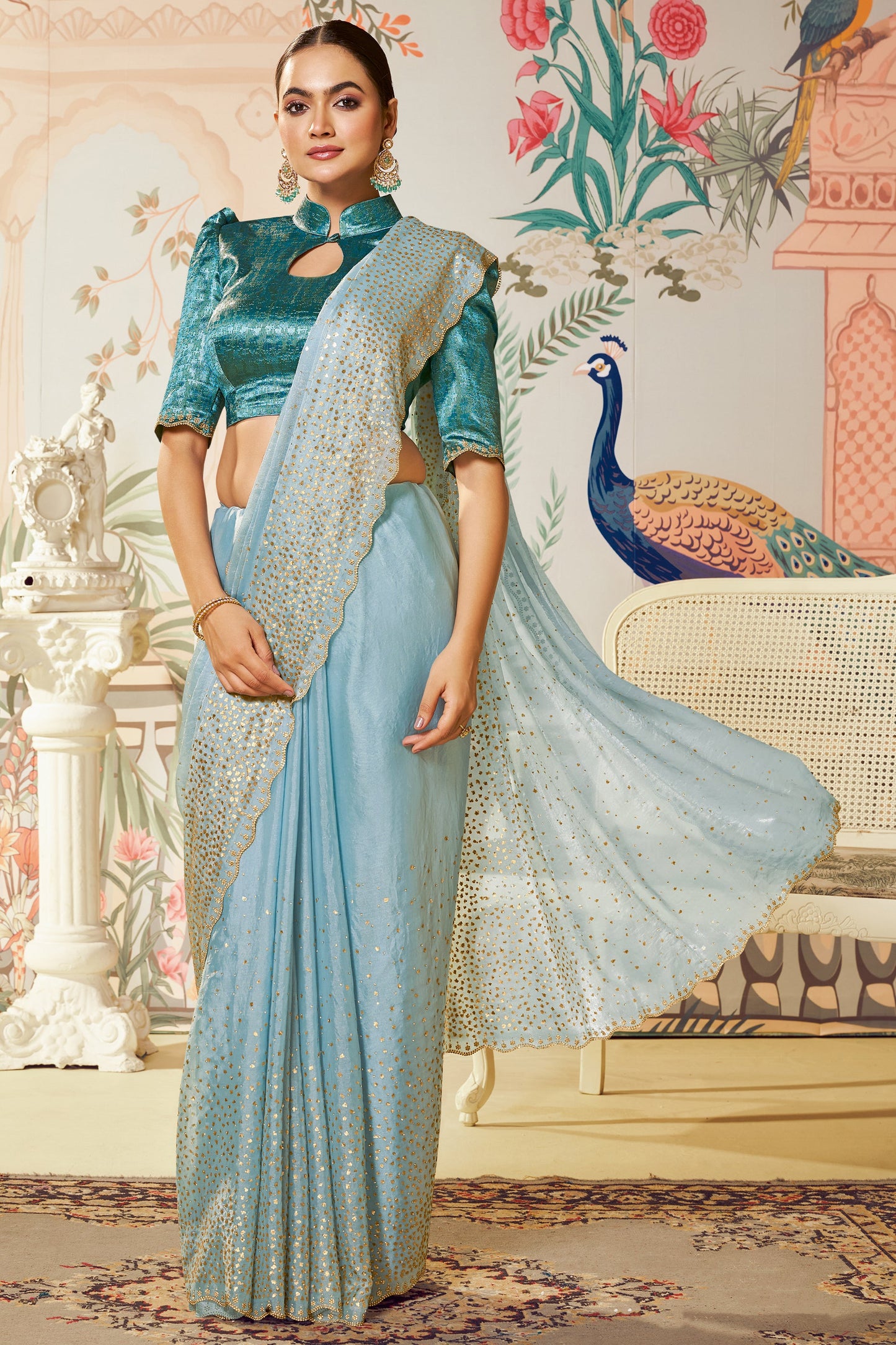 Light Blue Satin Silk Saree-SAR10468_4_SareeButa.com