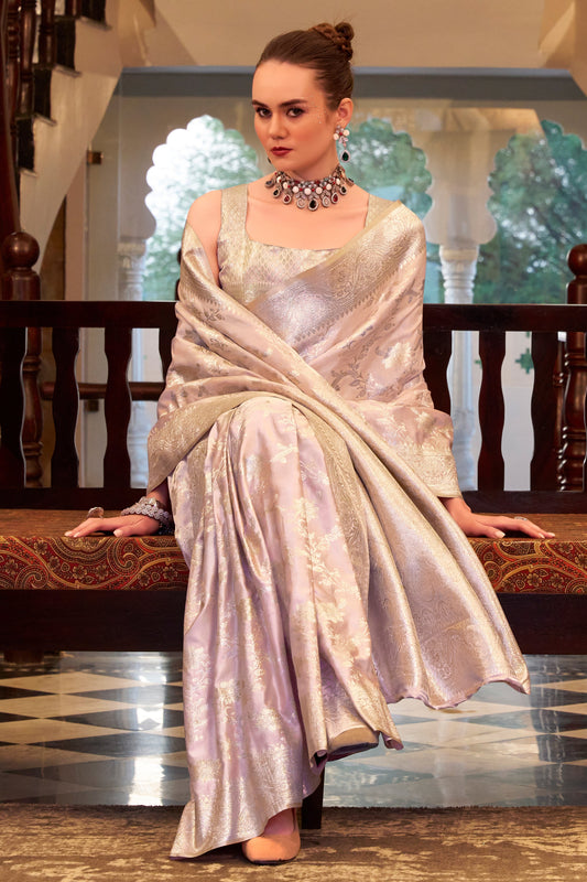 Light Purple Woven Satin Silk Saree-ZB134407_2_SareeButa.com