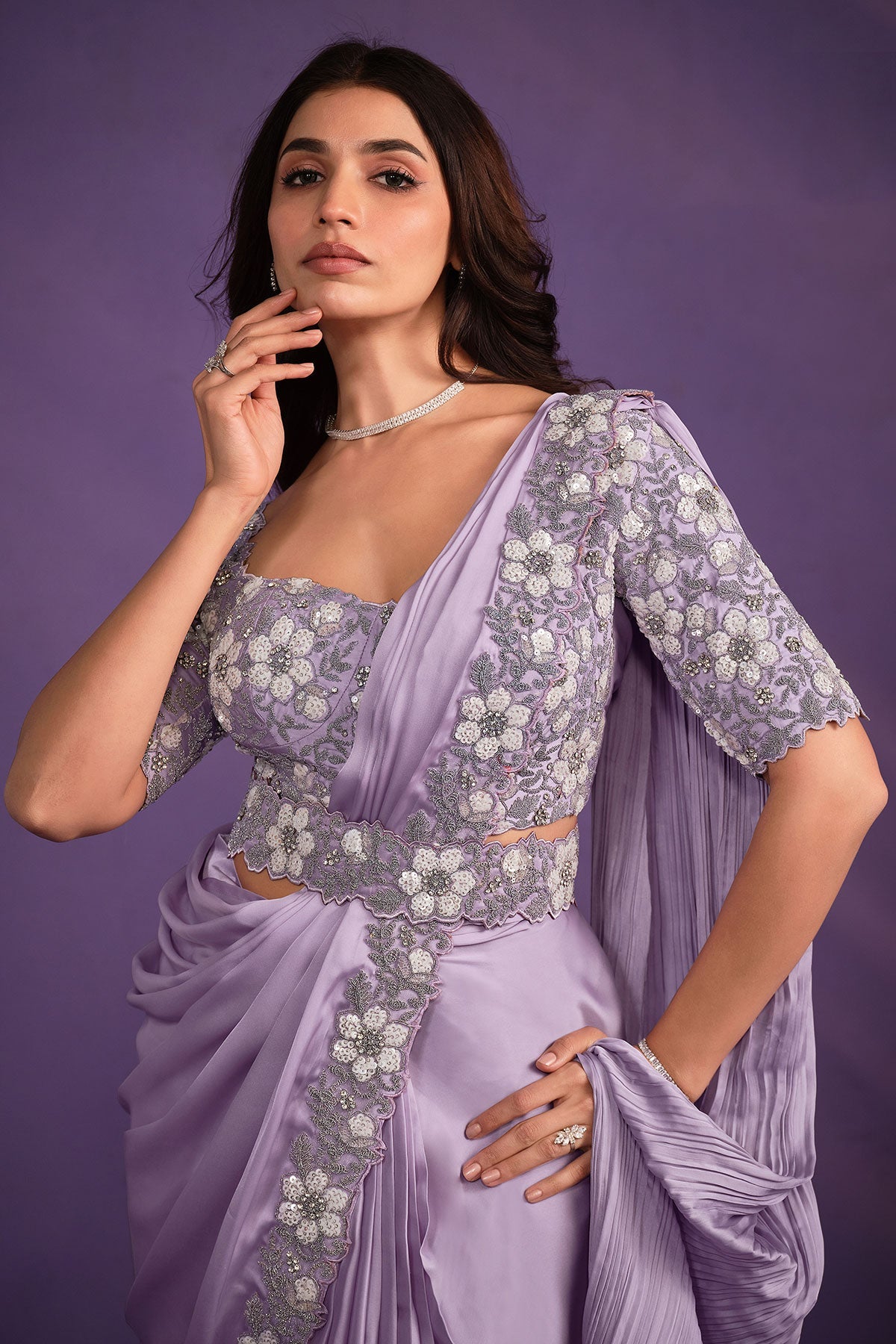 lilac-satin-crepe-silk-readymade-saree-zb130234_2_SareeButa.com
