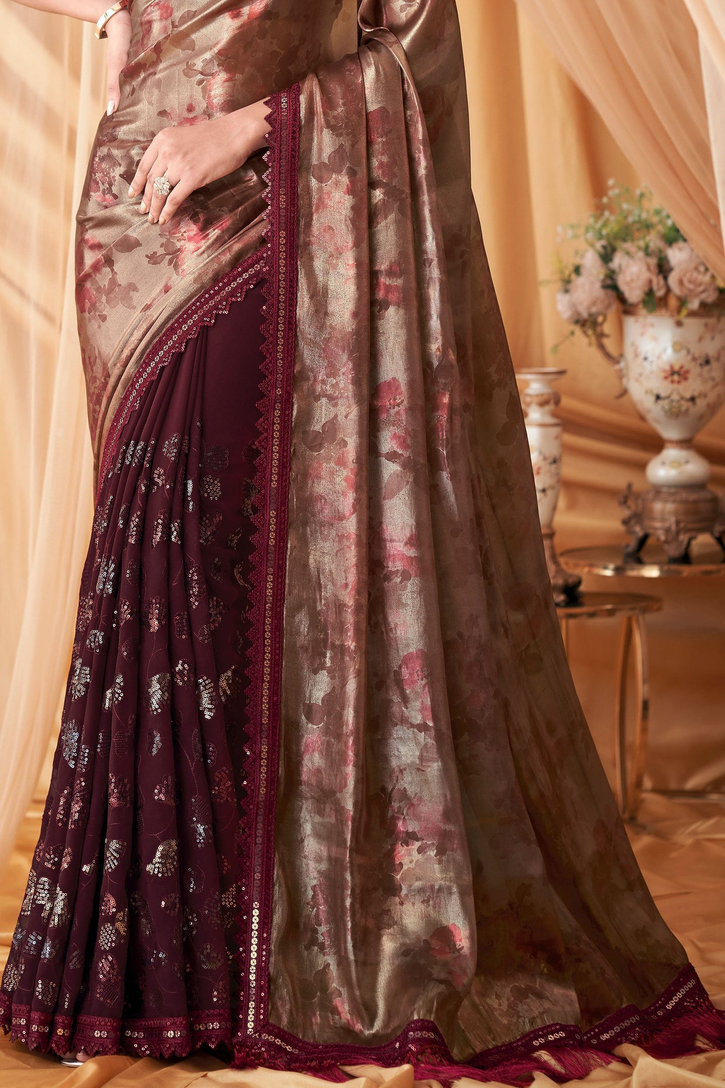 maroon-sequined-satin-georgette-saree-zb131075_3_SareeButa.com