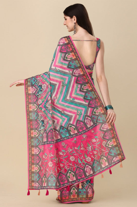 multi-printed-linen-saree-zb132686_2_SareeButa.com