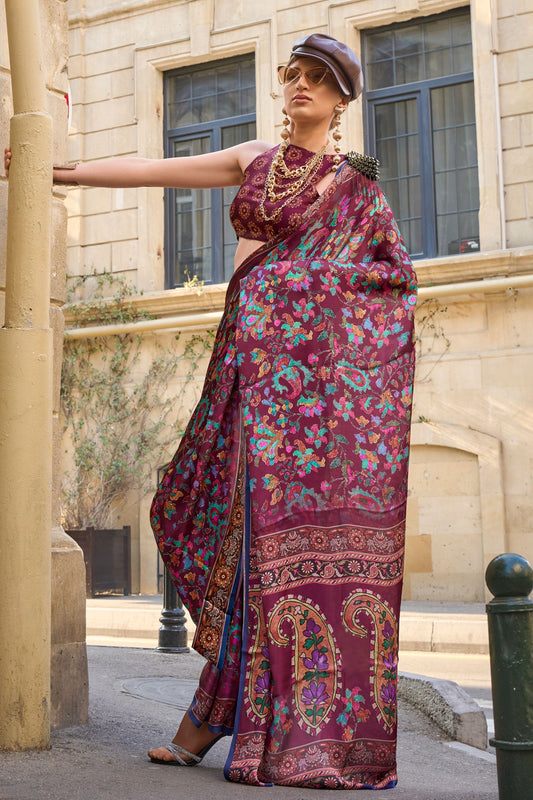 multicolor-printed-satin-georgette-saree-zb130971_2_SareeButa.com