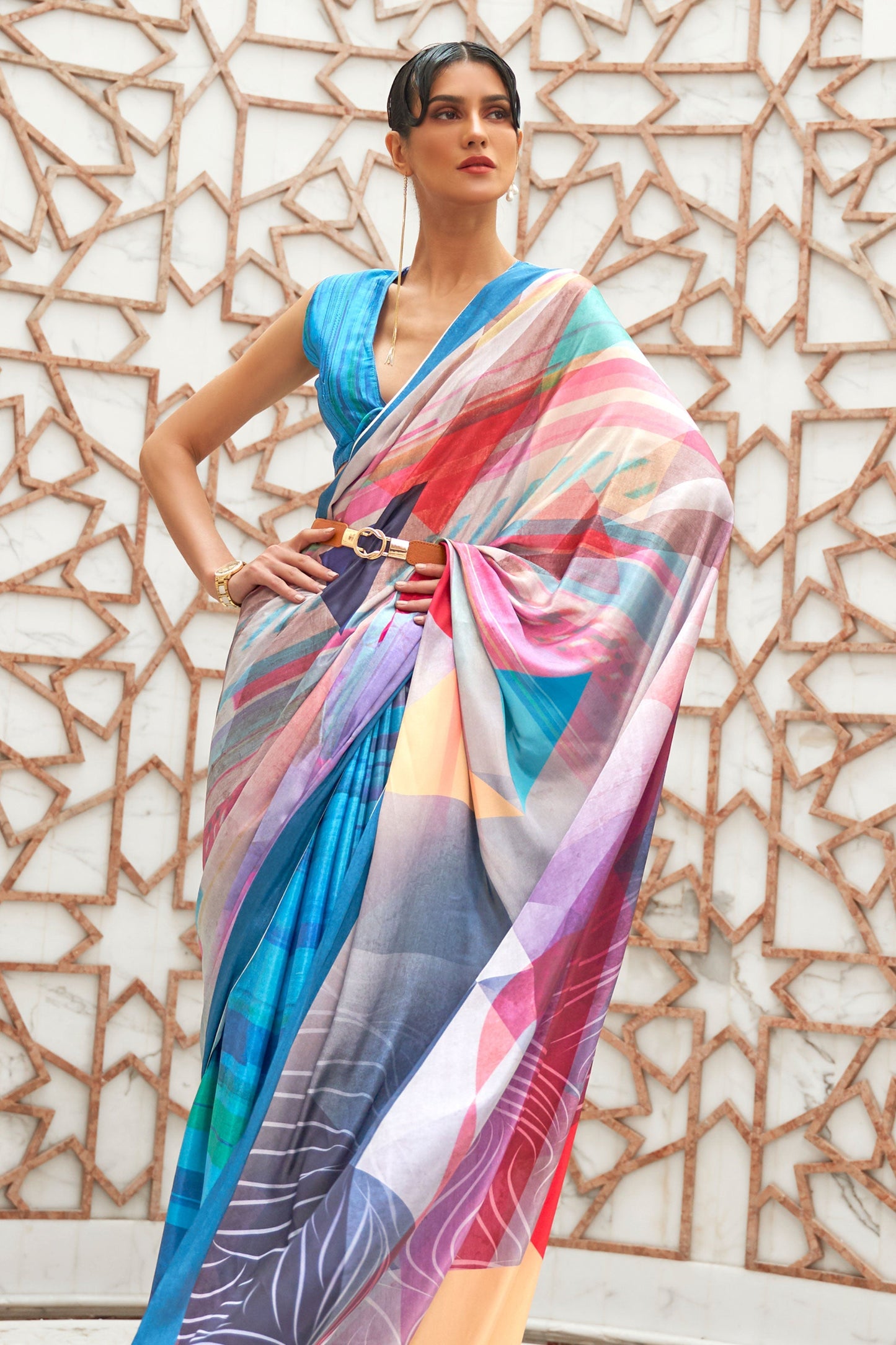multicolor-satin-crepe-saree-zb140127_2_SareeButa.com