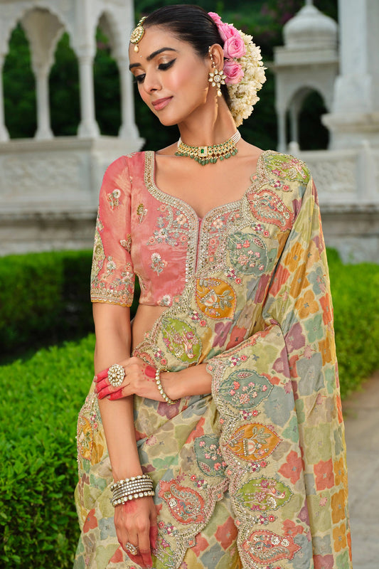 Multicolor Embroidered Silk Saree-SAR11386_2_SareeButa.com
